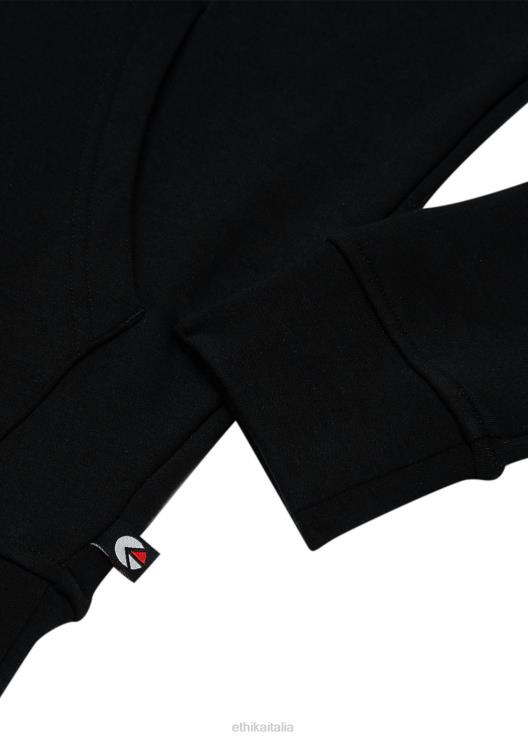 pullover con cappuccio ricamato in oro ragazze Ethika 6P2X02032 vestiario