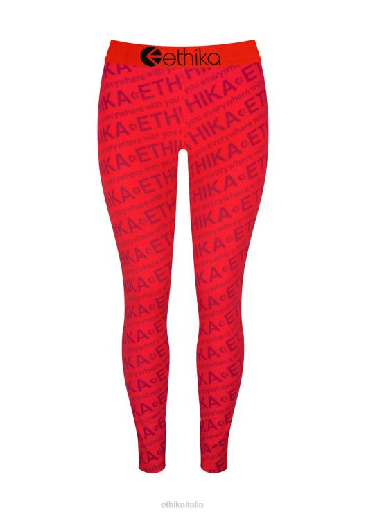 jr leggings ciliegia avvolgente ragazze Ethika 6P2X02040 vestiario