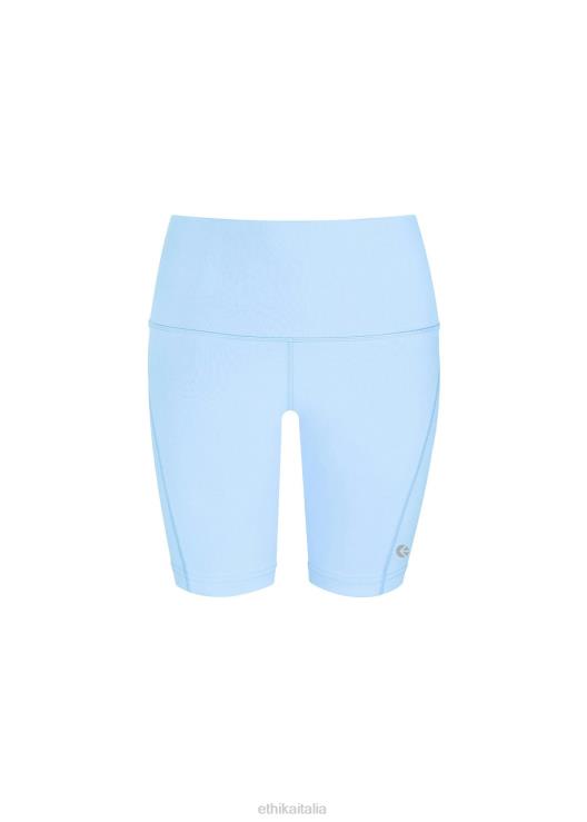 Pantaloncini da motociclista Jr. Pantaloncini da motociclista blu con campana ragazze Ethika 6P2X02056 vestiario