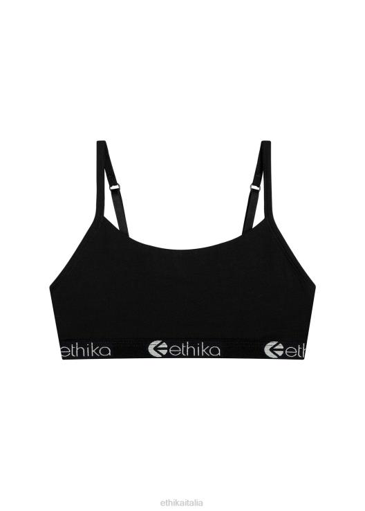 Reggiseno pullover Jr Midnight Black ragazze Ethika 6P2X01963 vestiario