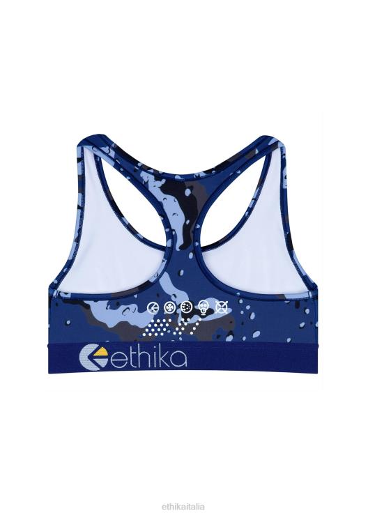 Reggiseno sportivo Jr Subzero Performance Deep Sea Camo ragazze Ethika 6P2X01938 vestiario
