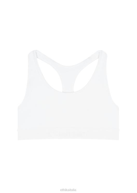 reggiseno sportivo jr bianco neve ragazze Ethika 6P2X01931 vestiario
