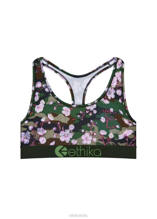 reggiseno sportivo jr fiori di pesco ragazze Ethika 6P2X01910 vestiario