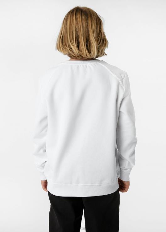 girocollo bianco - attacco rapido ragazzi Ethika 6P2X02025 vestiario