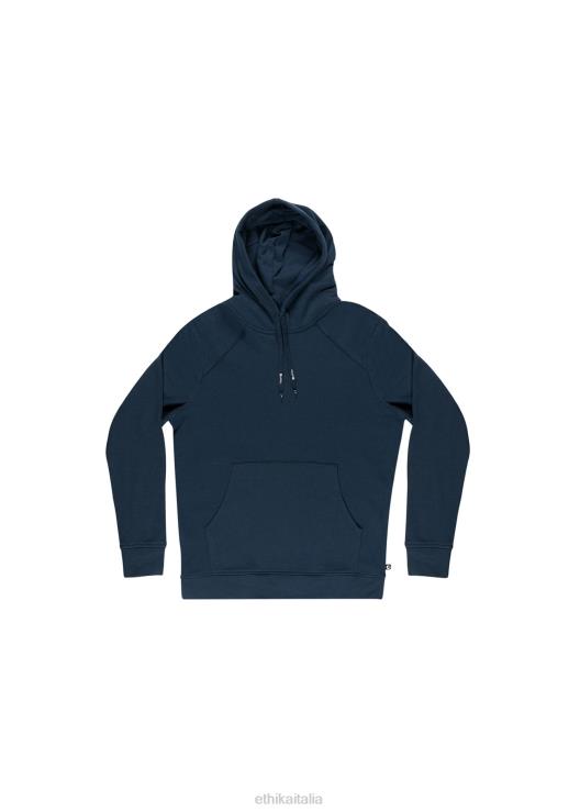 pullover con cappuccio blu scuro ragazzi Ethika 6P2X02021 vestiario