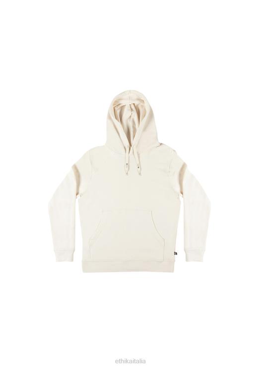 pullover con cappuccio crema ragazzi Ethika 6P2X02020 vestiario