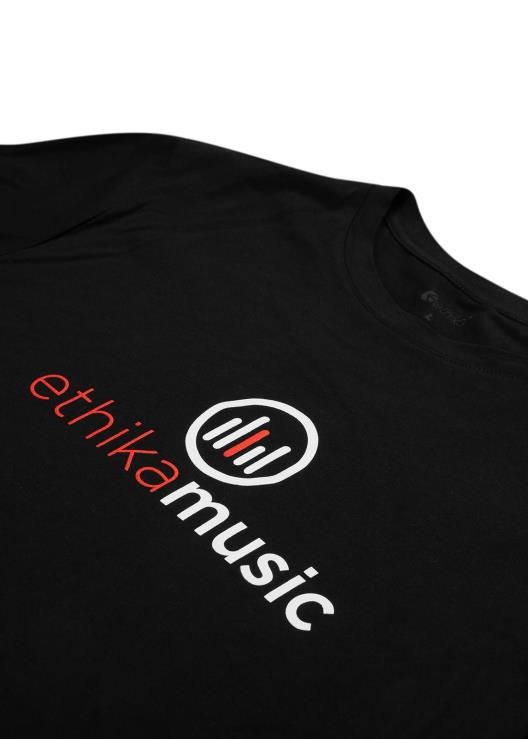 maglietta grafica maglietta musicale nera ragazzi Ethika 6P2X02009 vestiario