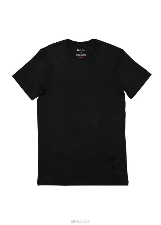 maglietta slim fit vestibilità slim in modal ragazzi Ethika 6P2X01999 vestiario