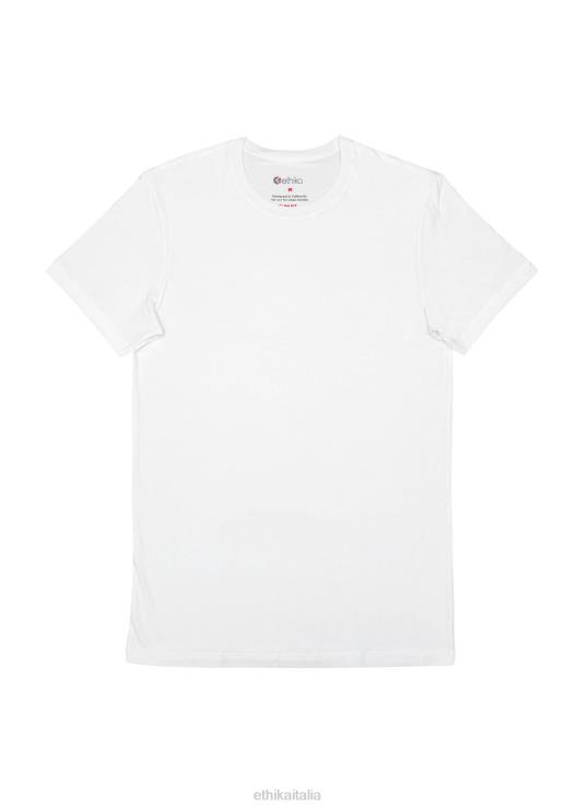 maglietta slim fit vestibilità slim in modal ragazzi Ethika 6P2X02001 vestiario