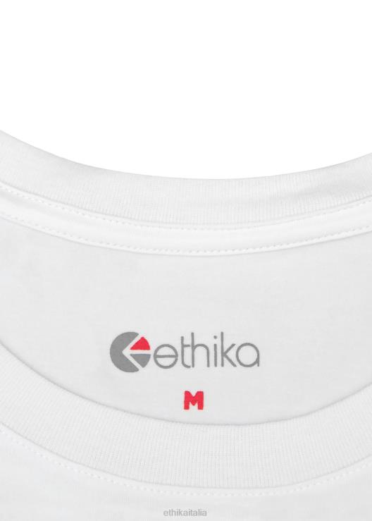 maglietta slim fit vestibilità slim in modal ragazzi Ethika 6P2X02001 vestiario