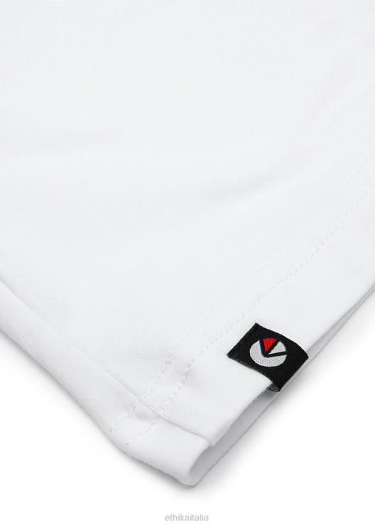 manica lunga - maglietta grafica i della maglietta Tiger bianca ragazzi Ethika 6P2X02016 vestiario