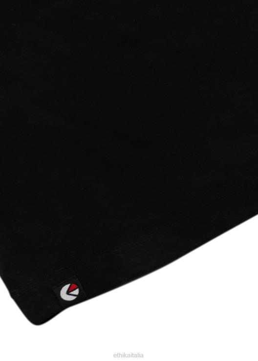 polo the skool boy - nera ragazzi Ethika 6P2X0529 vestiario