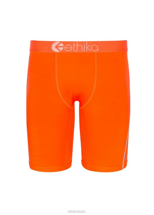 fiocco di prestazioni sottozero arancione neon ragazzi Ethika 6P2X01655 vestiario