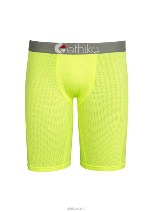 fiocco microrete performance giallo ragazzi Ethika 6P2X01664 vestiario