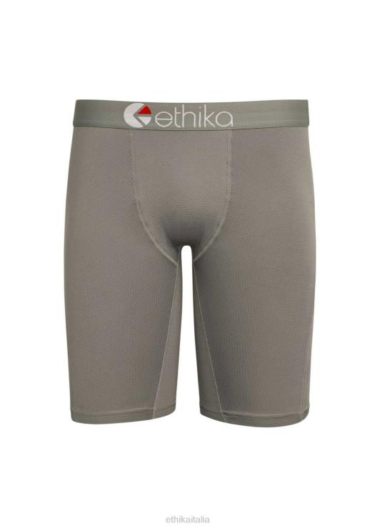 fiocco microrete performance grigio scuro ragazzi Ethika 6P2X01661 vestiario