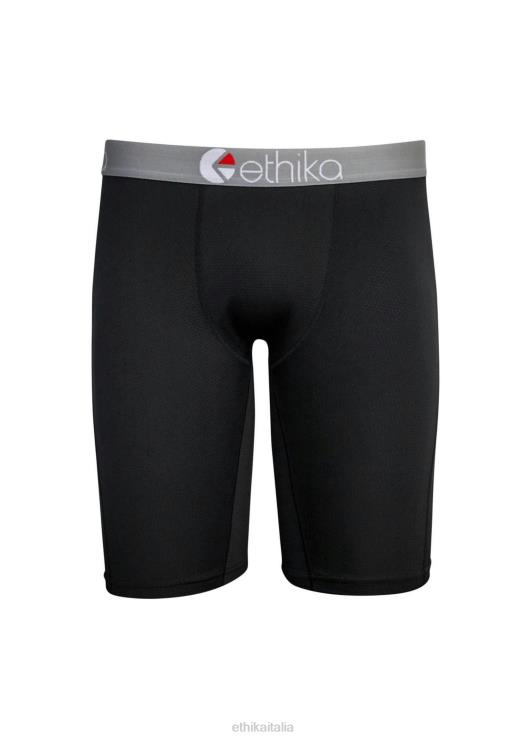 fiocco microrete performance nero ragazzi Ethika 6P2X01660 vestiario