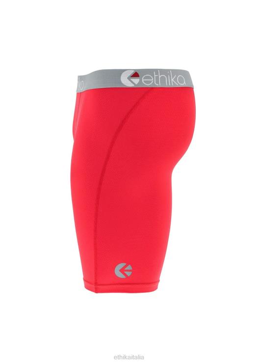 fiocco microrete performance rosso ragazzi Ethika 6P2X01662 vestiario