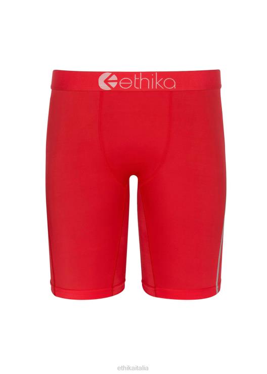 punto fermo prestazioni sottozero rosso neon ragazzi Ethika 6P2X01654 vestiario