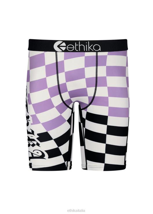 punto metallico sottozero a quadretti e ragazzi Ethika 6P2X01646 vestiario