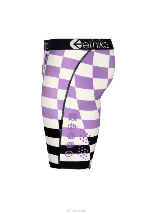 punto metallico sottozero a quadretti e ragazzi Ethika 6P2X01646 vestiario