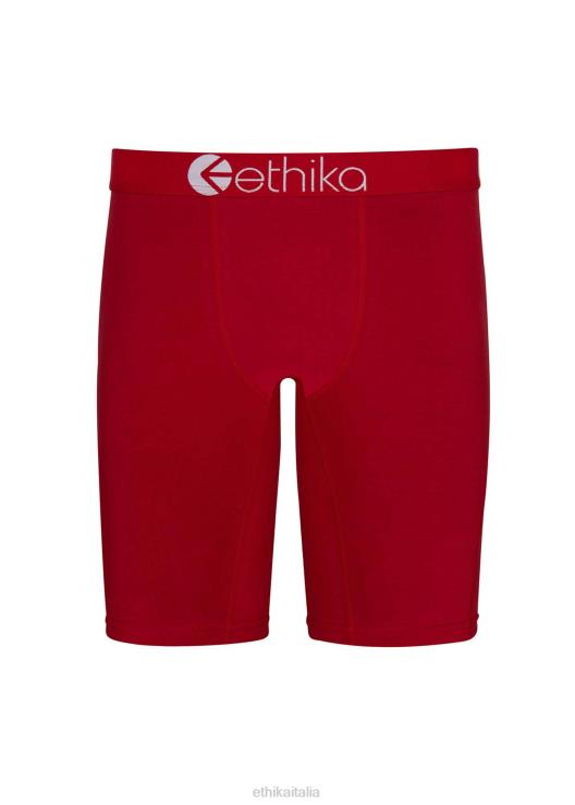 rosso cayenna di base ragazzi Ethika 6P2X01601 vestiario