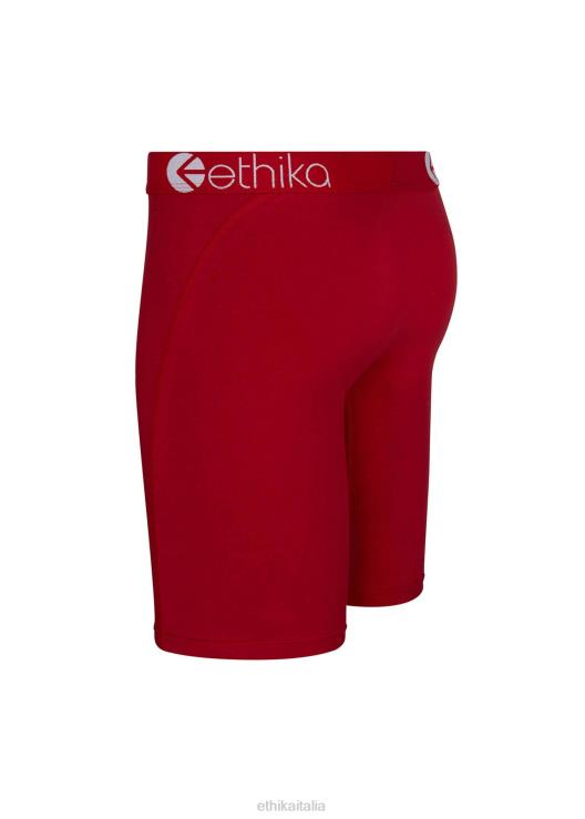 rosso cayenna di base ragazzi Ethika 6P2X01601 vestiario