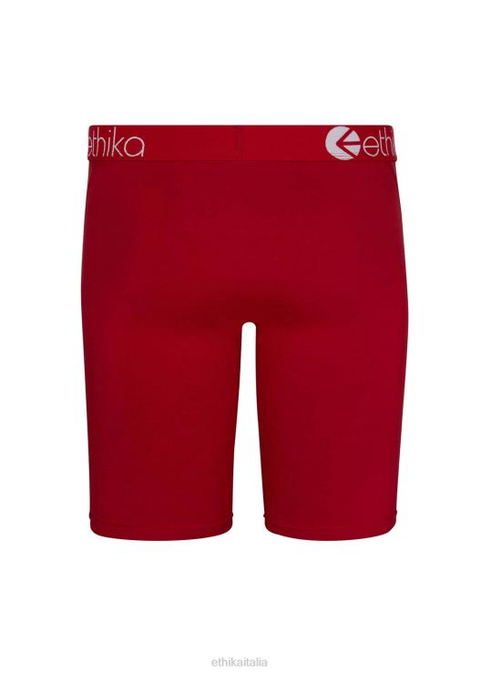 rosso cayenna di base ragazzi Ethika 6P2X01601 vestiario