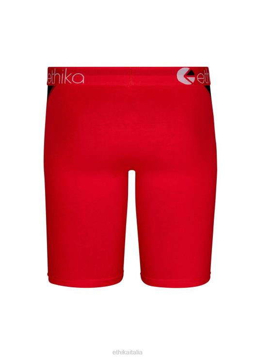 rosso fiocco e contrasto ragazzi Ethika 6P2X01592 vestiario