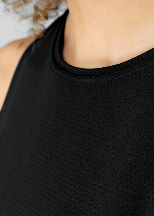 canotta a collo alto in microrete performante donne Ethika 6P2X01395 vestiario