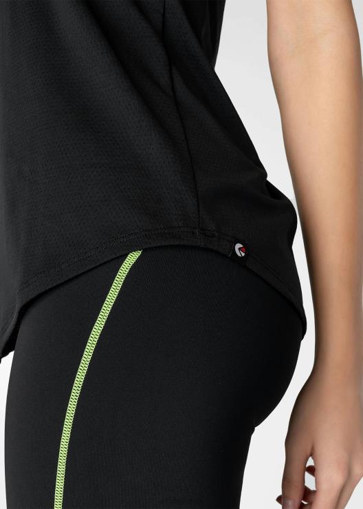 canotta a collo alto in microrete performante donne Ethika 6P2X01395 vestiario