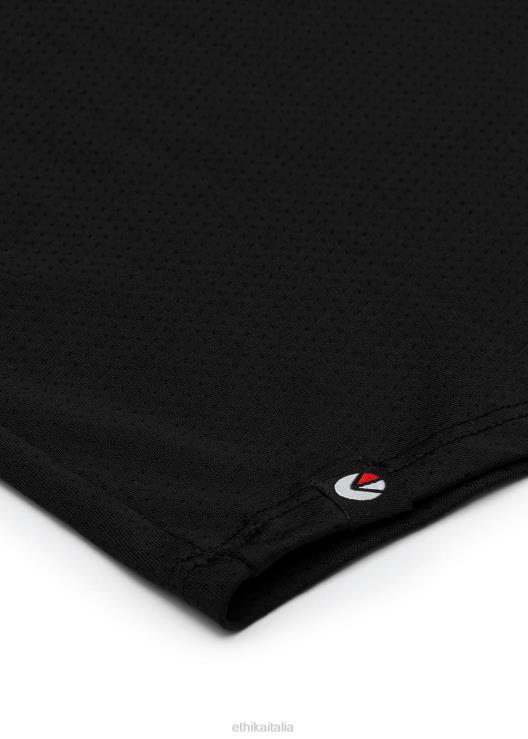 canotta a collo alto in microrete performante donne Ethika 6P2X01395 vestiario