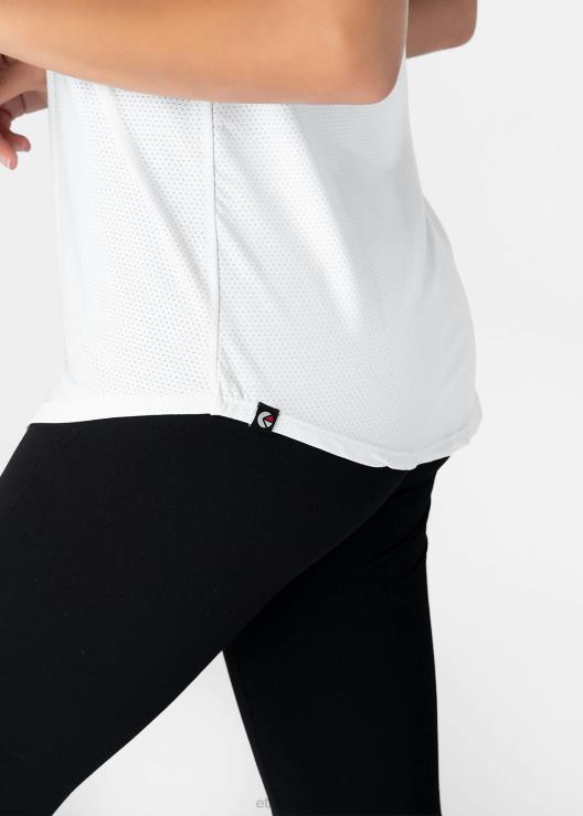 canotta a collo alto in microrete performante donne Ethika 6P2X01396 vestiario