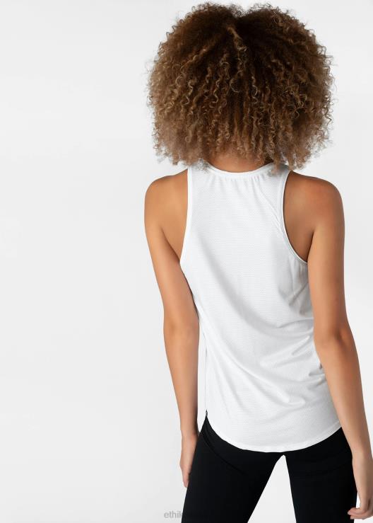 canotta a collo alto in microrete performante donne Ethika 6P2X01396 vestiario