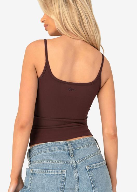 canotta sagomata - moka donne Ethika 6P2X01387 vestiario