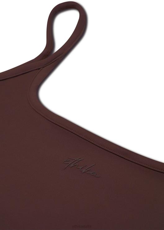 canotta sagomata - moka donne Ethika 6P2X01387 vestiario