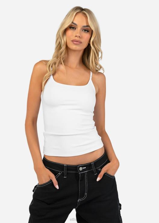 contorno canotta - bianco donne Ethika 6P2X01418 vestiario