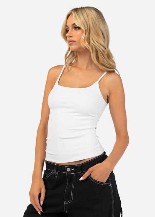 contorno canotta - bianco donne Ethika 6P2X01418 vestiario