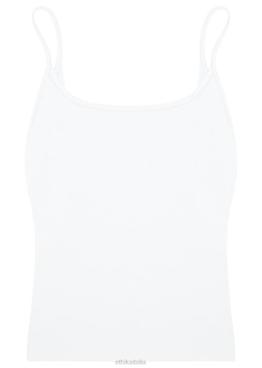 contorno canotta - bianco donne Ethika 6P2X01418 vestiario