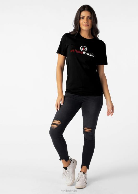 la maglietta modale aderente - bianco musica donne Ethika 6P2X01405 vestiario