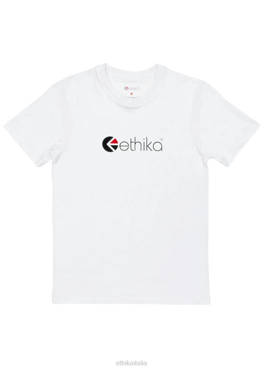 la maglietta modale aderente con logo donne Ethika 6P2X01407 vestiario