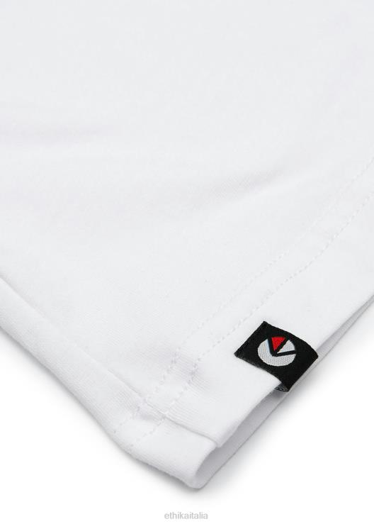 la maglietta modale dell'equipaggio aderente - sceneggiatura donne Ethika 6P2X01404 vestiario