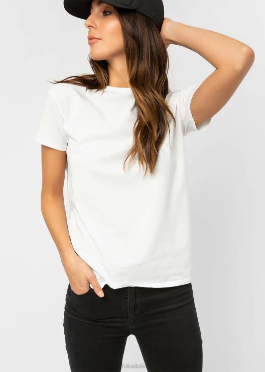 maglietta del fidanzato bianca donne Ethika 6P2X01414 vestiario