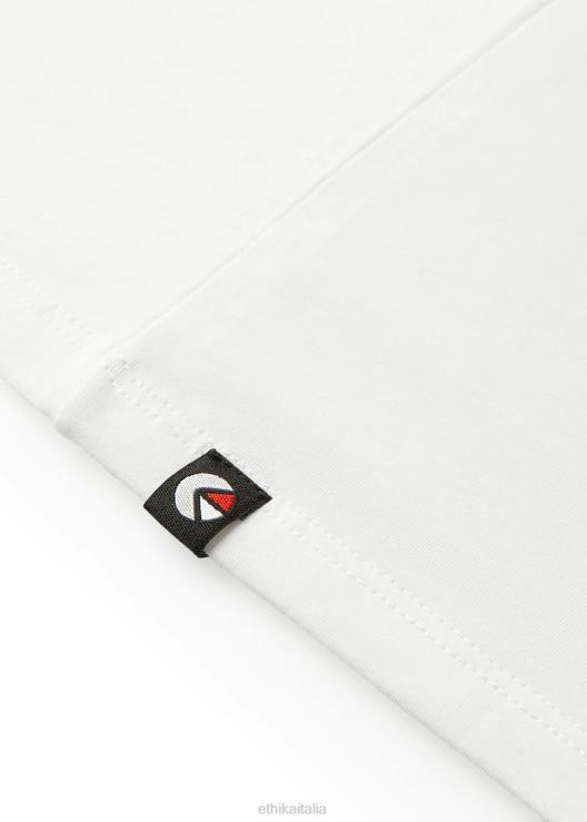 maglietta del fidanzato bianca donne Ethika 6P2X01414 vestiario