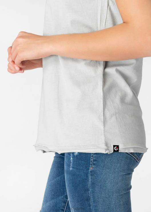 maglietta invecchiata - grigia donne Ethika 6P2X01398 vestiario