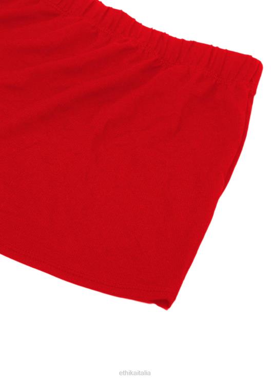 set canotta - rosso donne Ethika 6P2X01420 vestiario