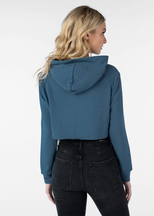 Felpa corta con cappuccio - lago donne Ethika 6P2X01426 vestiario