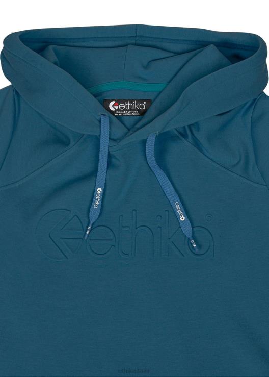 Felpa corta con cappuccio - lago donne Ethika 6P2X01426 vestiario