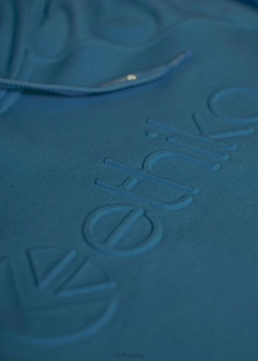 Felpa corta con cappuccio - lago donne Ethika 6P2X01426 vestiario