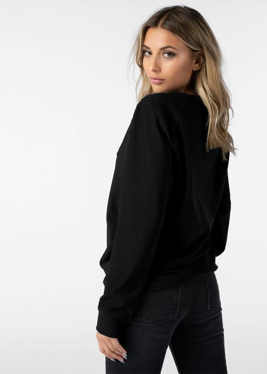 girocollo premium ricamato - nero donne Ethika 6P2X01421 vestiario