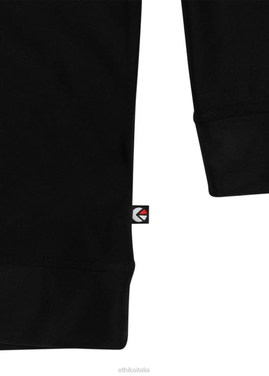 girocollo premium ricamato - nero donne Ethika 6P2X01421 vestiario